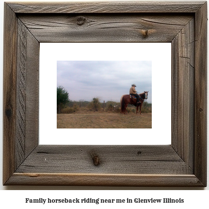 family horseback riding near me in Glenview, Illinois